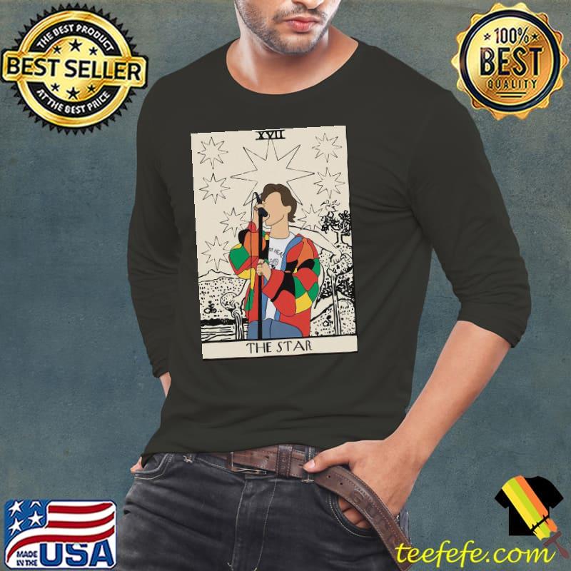 Fineline the star tarot Harry aesthetic classic s Long Sleeve Tee Fineline the star tarot Harry aesthetic classic s Long Sleeve Tee