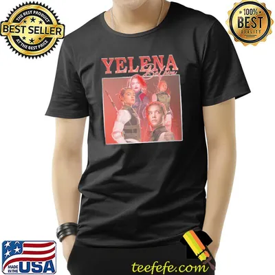 Florence pugh yelena belova vintage graphic shirt