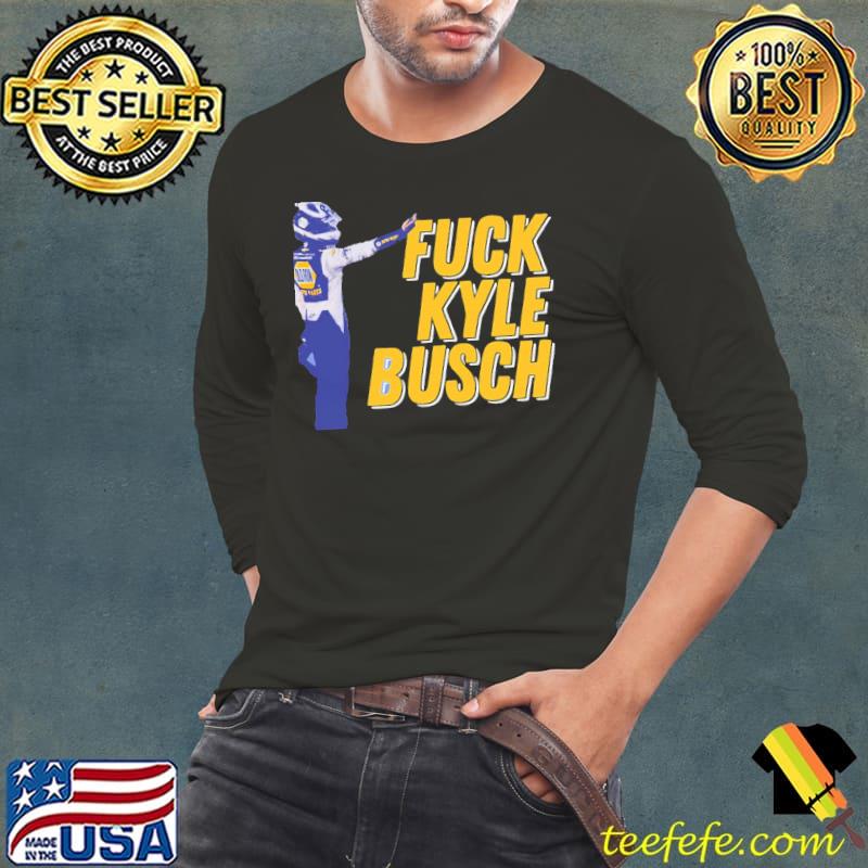 Fuck kyle busch design s Long Sleeve Tee Fuck kyle busch design s Long Sleeve Tee