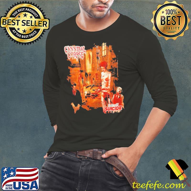 Gallery of suicide cannibal corpse band vintage s Long Sleeve Tee Gallery of suicide cannibal corpse band vintage s Long Sleeve Tee