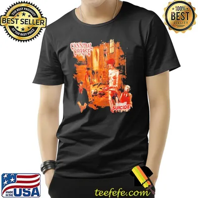Gallery of suicide cannibal corpse band vintage shirt