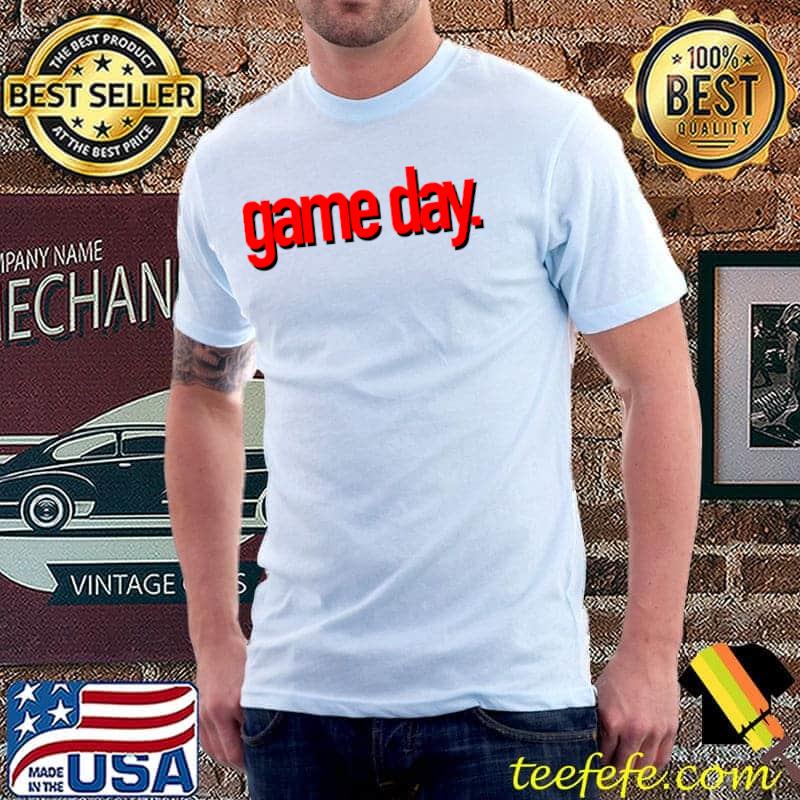 game day red and black Classic T-Shirt
