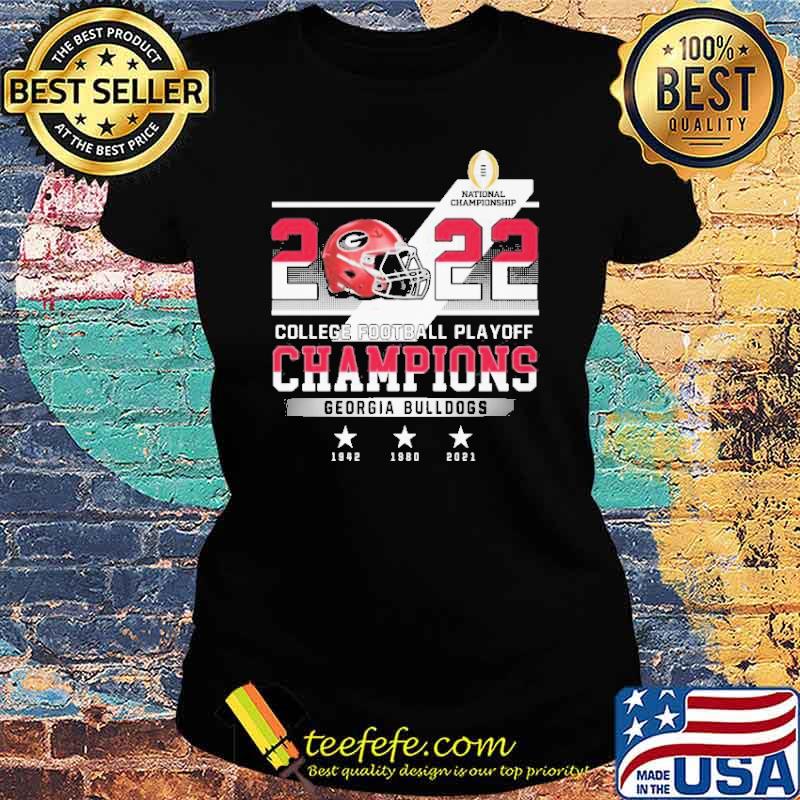 Georgia bulldogs national champions college football playoff champions s Ladies tee Georgia bulldogs national champions college football playoff champions s Ladies tee
