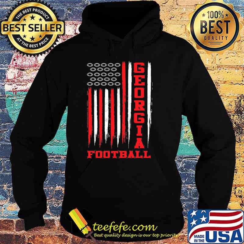 Georgia Football Flag Shirt Hoodie Georgia Football Flag Shirt Hoodie