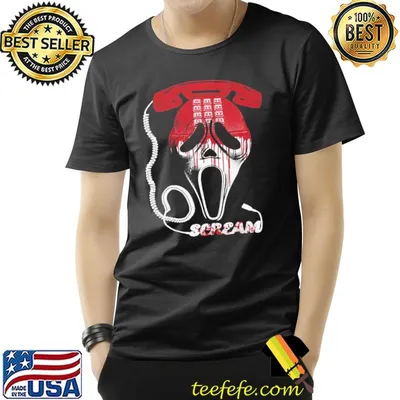 Ghostface telephone scream queens halloween gift classic shirt