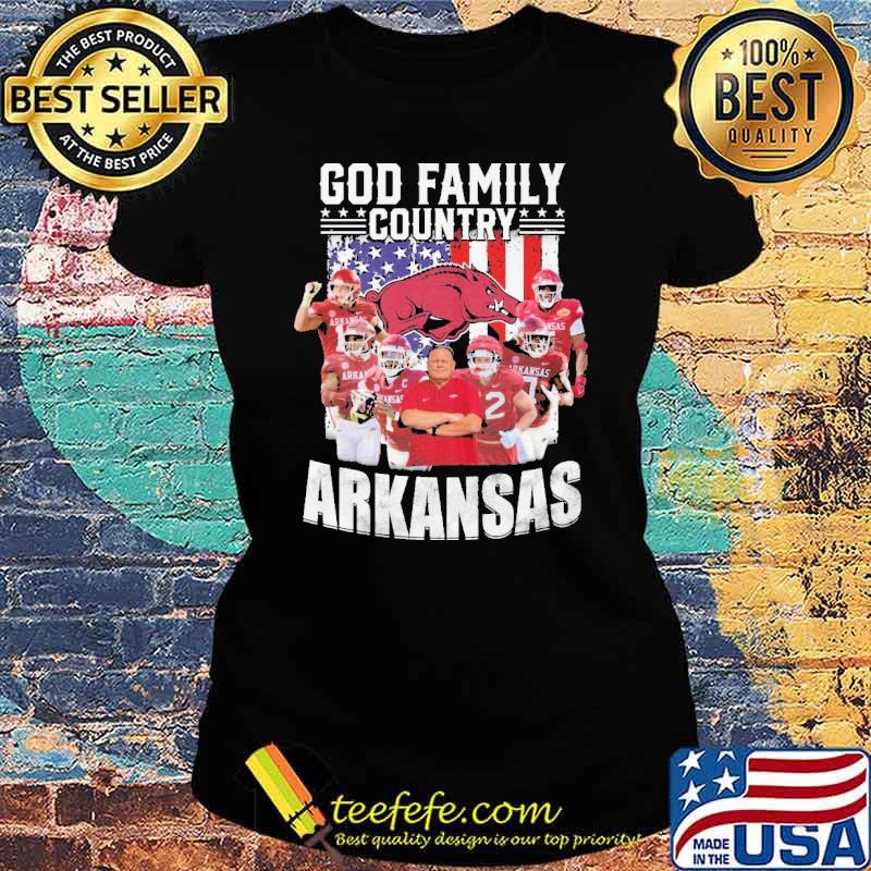 God Family Country Arkansas Shirt Ladies tee God Family Country Arkansas Shirt Ladies tee