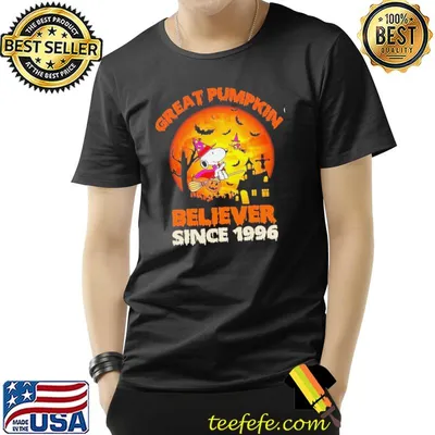 Great pumpkin believer since 1996 super cute pumpkin Snoopy halloween trending shirt