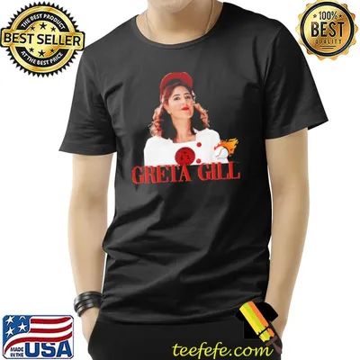 Greta gill a league of their own photographic classic shirt