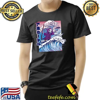 Grim Reaper Surfer Halloween T-Shirt