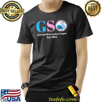 Gso Jack And Jill Greensboro Chapter 1954 Symbol T-Shirt