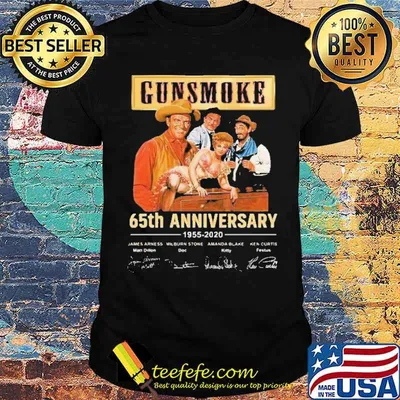 Gunsmoke 65th Anniversary 1955 2022 Shirt