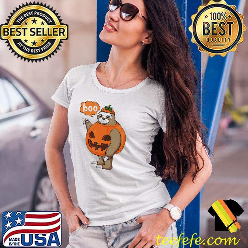 Halloween Sloth halloween boo pumpkin s Ladies Tee Halloween Sloth halloween boo pumpkin s Ladies Tee