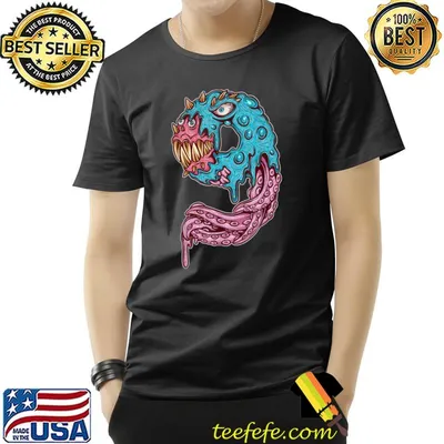 Halloween Zombie Brain 9 Number Costume T-Shirt