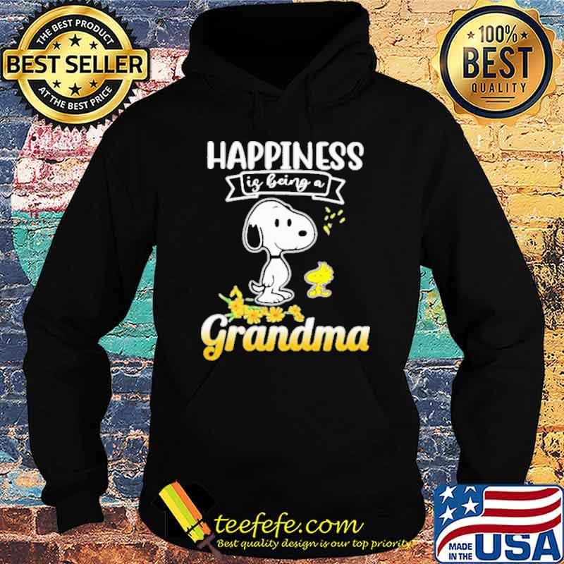 Happiness Is Being A GRandma Snoopy Shirt Hoodie Happiness Is Being A GRandma Snoopy Shirt Hoodie