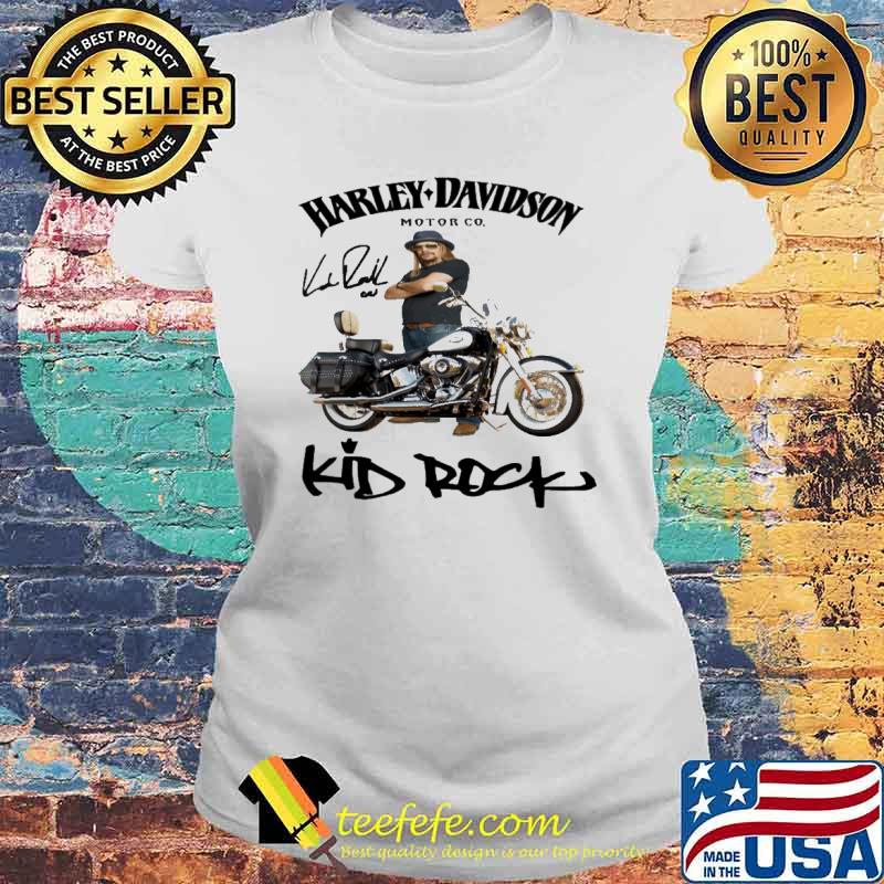 Harley Davidson Motor Kid Rock Shirt Laides tee Harley Davidson Motor Kid Rock Shirt Laides tee