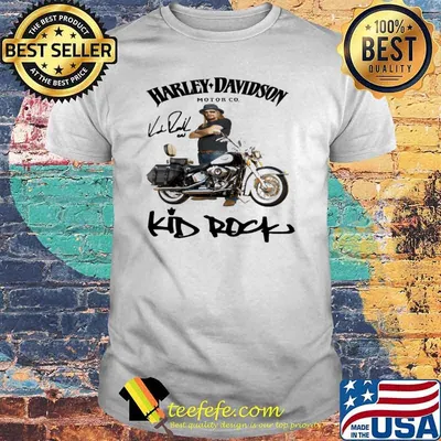 Harley Davidson Motor Kid Rock Shirt
