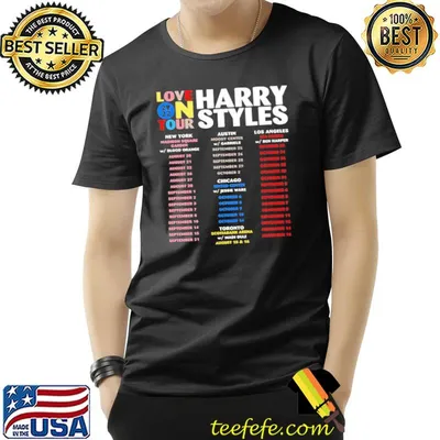 Harry styless love on tour north America classic shirt