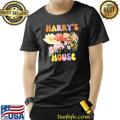Harrys styles floral concept new album 2022 shirt