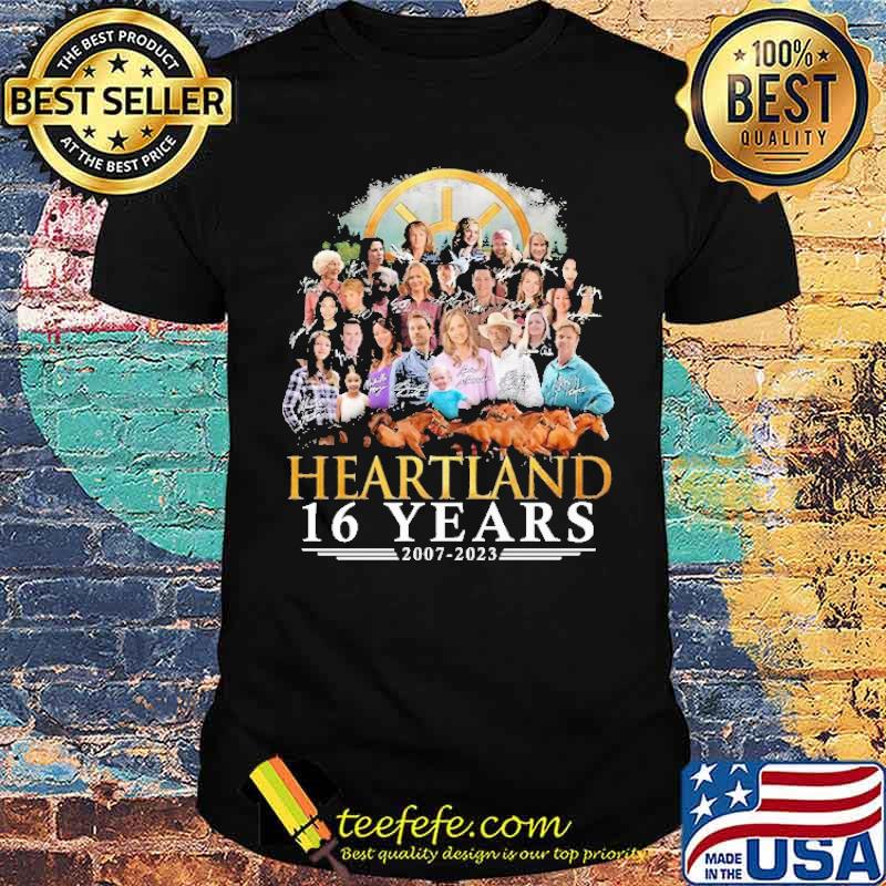 Heartland 16 Years 2007 2023 Shirt Heartland 16 Years 2007 2023 Shirt