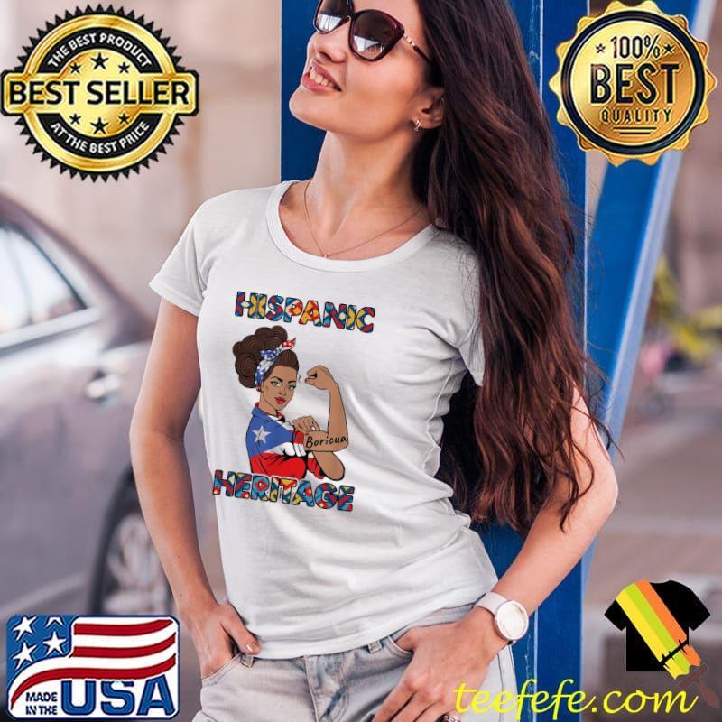 Hispanic heritage month women puerto rico s Ladies Tee Hispanic heritage month women puerto rico s Ladies Tee