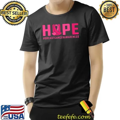 Hope Breast Cancer Awareness Month Support Squad T-Shirt