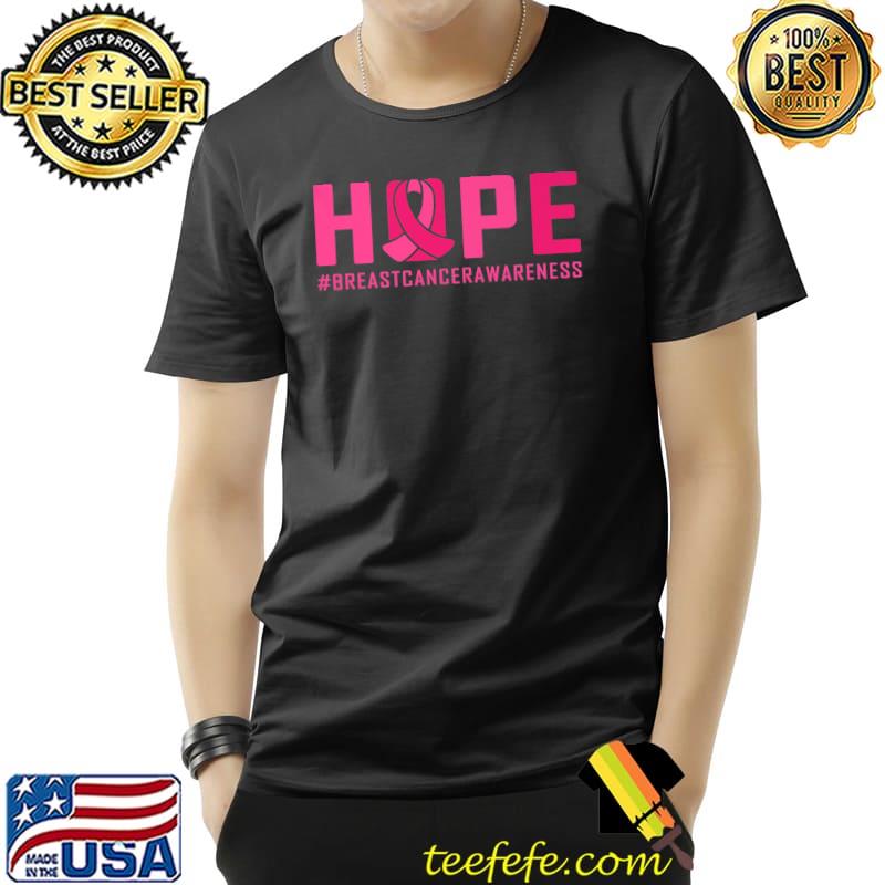 Hope Breast Cancer Awareness Month Support Squad T-Shirt