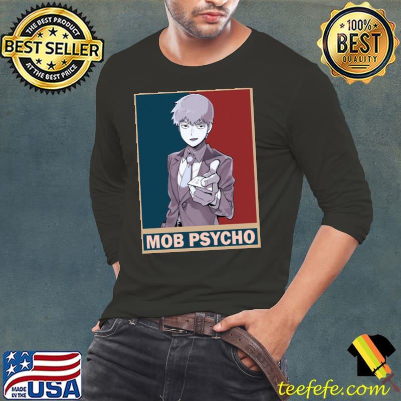 Hope reigen arataka mob psycho 100 mobu saiko hyaku vintage vector anime design classic s Long Sleeve Tee Hope reigen arataka mob psycho 100 mobu saiko hyaku vintage vector anime design classic s Long Sleeve Tee