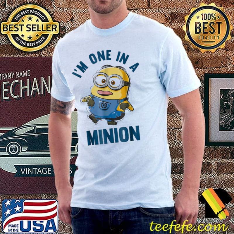 I am one in a minion funny cute minions classic shirt