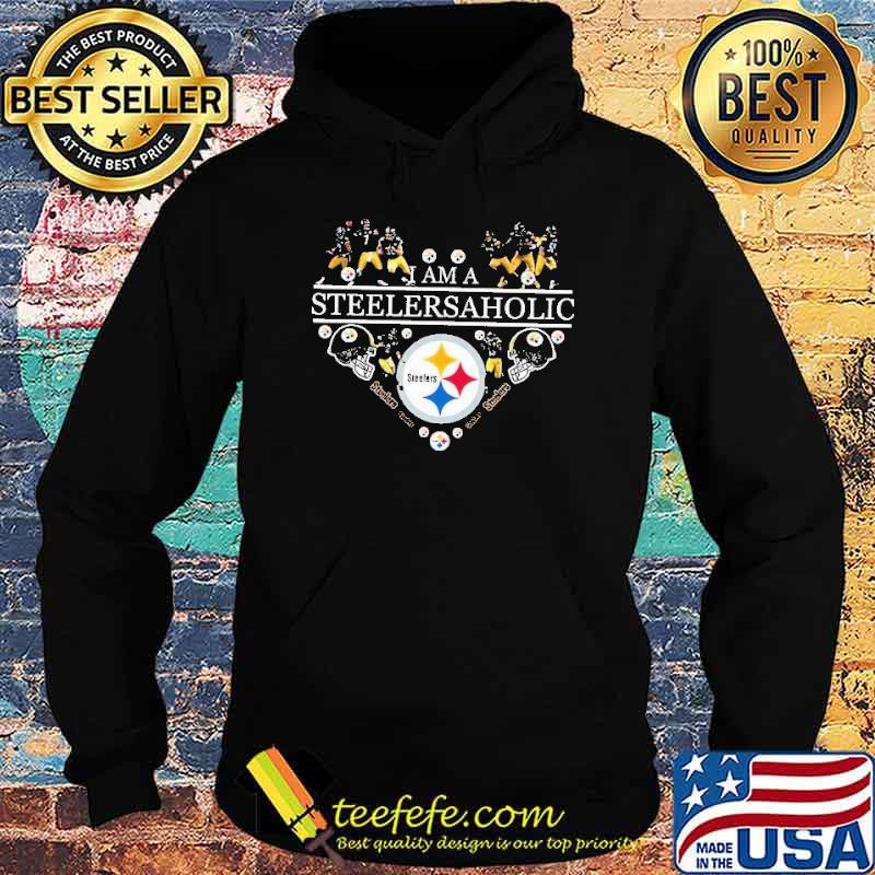I Am Steelers Aholic Heart Shirt Hoodie I Am Steelers Aholic Heart Shirt Hoodie