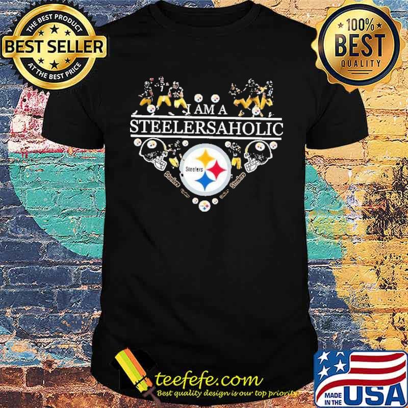 I Am Steelers Aholic Heart Shirt