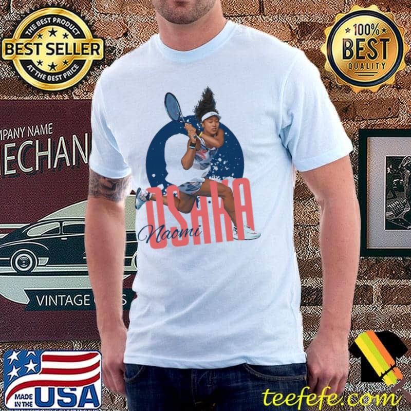 Japanese tennis player naomI osaka retro classic shirt