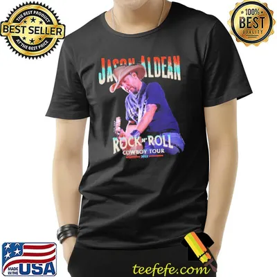 Jason aldean rock and roll cowboy tour 2022 trending classic shirt