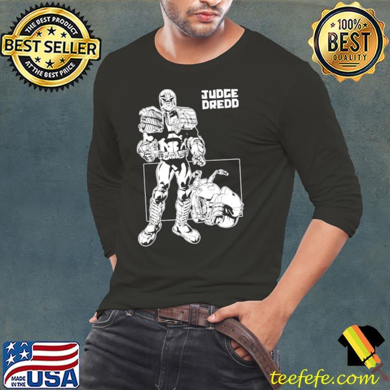 Judicial officer judge dredd character fanart classic s Long Sleeve Tee Judicial officer judge dredd character fanart classic s Long Sleeve Tee