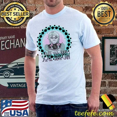 Just Out Here Soul Searching Annabelle Halloween Annabelle Shirt Horror Movie