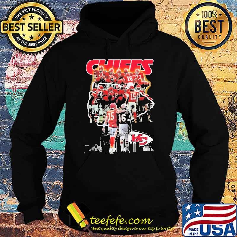 Kansas City Chiefs Signatures Shirt Hoodie Kansas City Chiefs Signatures Shirt Hoodie