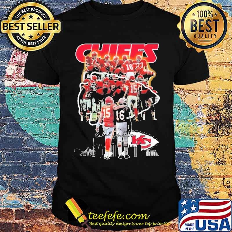 Kansas City Chiefs Signatures Shirt