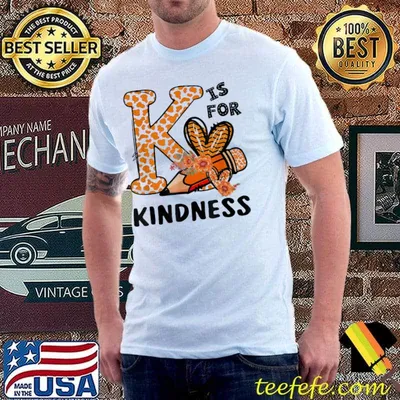 Kindness unity day orange no bullying teachers shirt