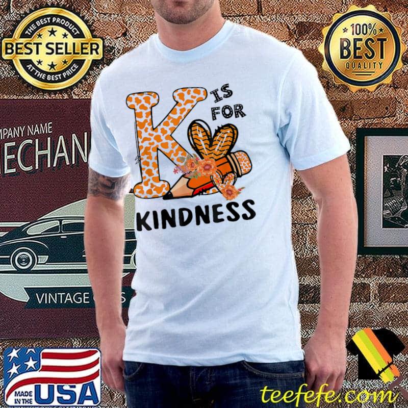 Kindness unity day orange no bullying teachers shirt
