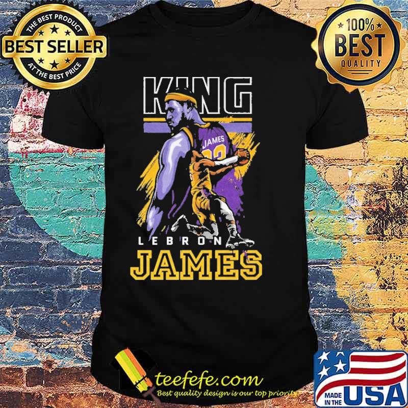 King LeBron James Los Angeles Lakers Shirt King LeBron James Los Angeles Lakers Shirt