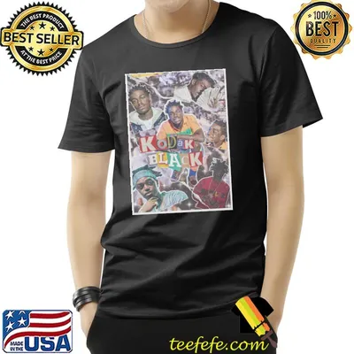 Kodak black collage retro illustration classic shirt