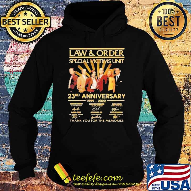 Law And Order Special Victims Unit 23rd Anniversary Shirt Hoodie Law And Order Special Victims Unit 23rd Anniversary Shirt Hoodie
