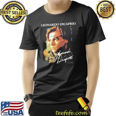 Leonardo dicaprio movie titanic shirt