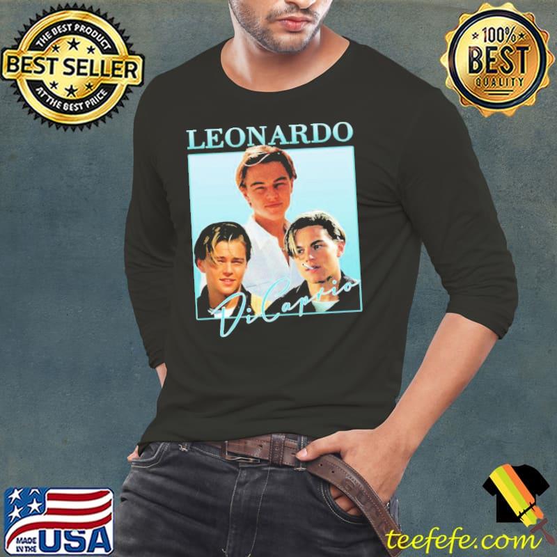 Leonardo dicaprio vintage retro classic s Long Sleeve Tee Leonardo dicaprio vintage retro classic s Long Sleeve Tee