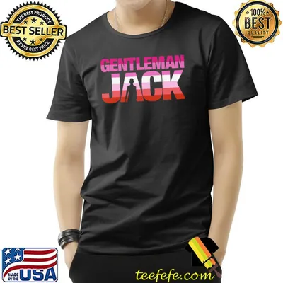 Lesbian pride with anne lister silhouette title gentleman Jack classic shirt