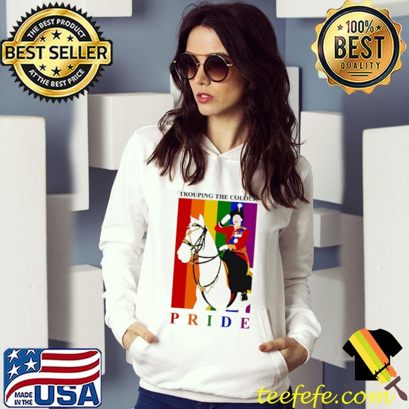 LGBT queen elizabeth rainbow pride flag trouping the colour classic s Hoodie LGBT queen elizabeth rainbow pride flag trouping the colour classic s Hoodie