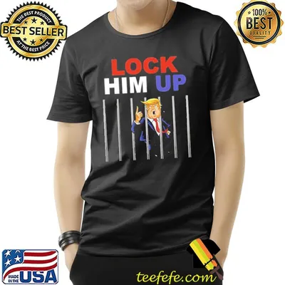 Lock him up antI Trump political Trump for prison trending classic shirt