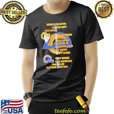 Los angeles rams kendallblanton cooper kupp classic shirt