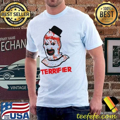 Love funny men terrifier you fans music halloween terrifier 2 classic shirt