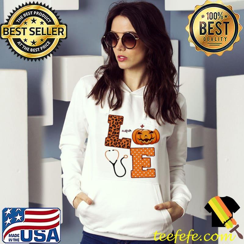 Love halloween nurse health worker halloween pattern classic s Hoodie Love halloween nurse health worker halloween pattern classic s Hoodie
