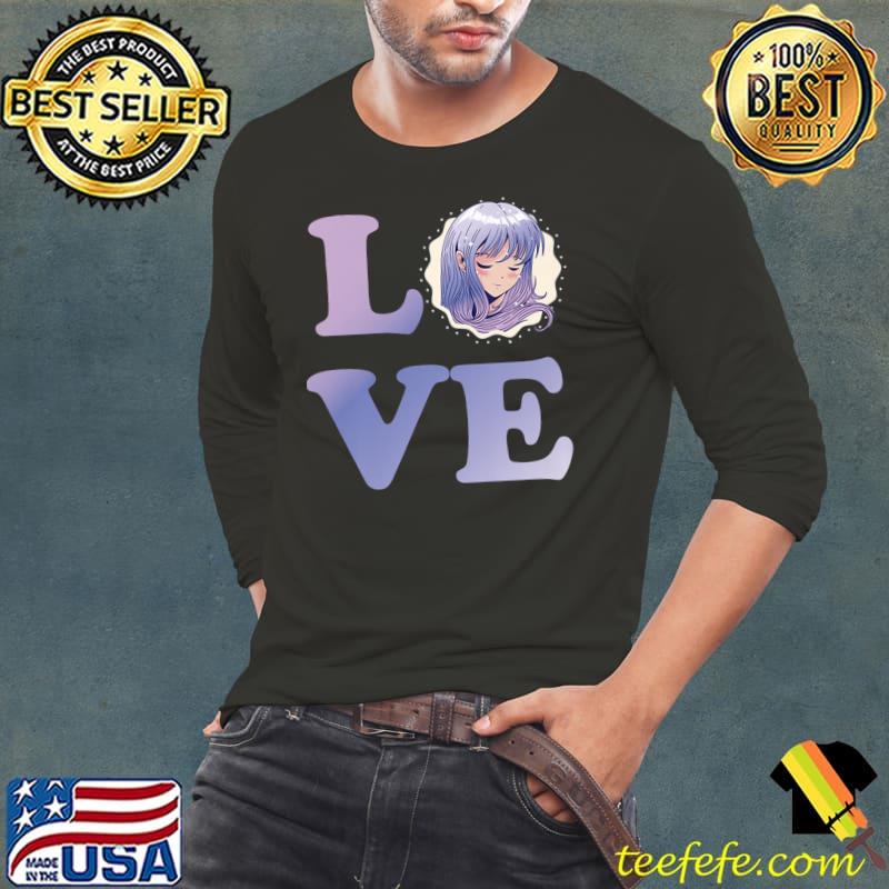 Love Stylish Anime Girl design For Teen Girls Love T-Shirt Long Sleeve Tee Love Stylish Anime Girl design For Teen Girls Love T-Shirt Long Sleeve Tee